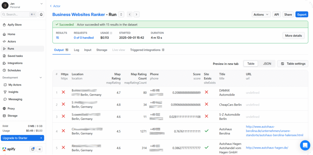 web development leads
